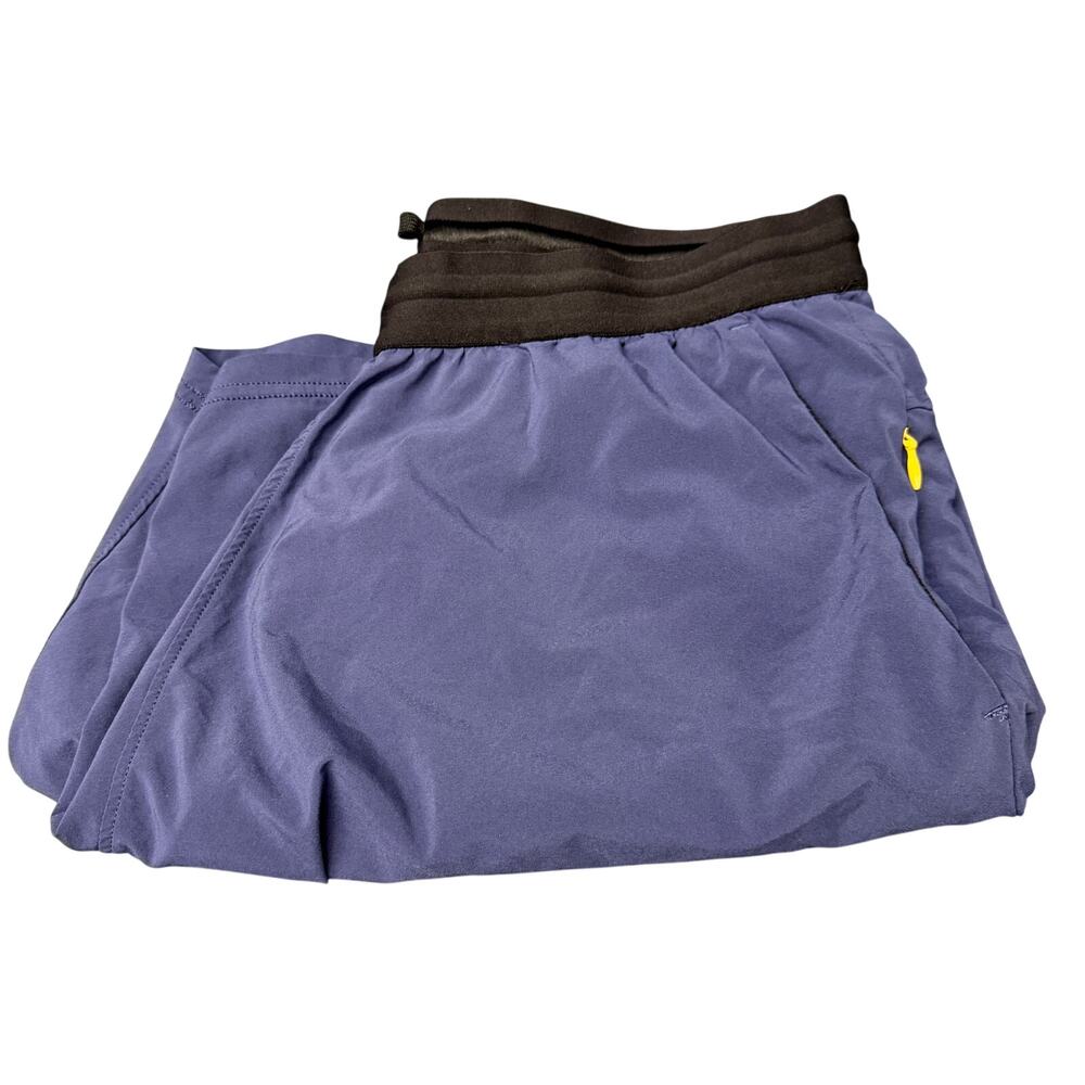 Bonobos Shorts Mens‎ Large Blue Elastic Waist + Pockets 7" Inseam Lined Hybrid